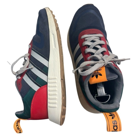 Adidas Multix J HR1217 Multicolored Gum Originals Running Shoes Men 7 - Picture 1 of 16